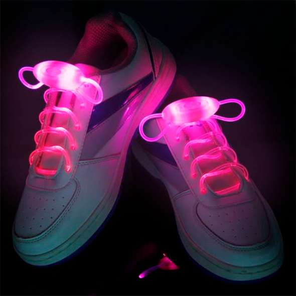 Cadarço de LED - Varias cores - 80h de Bateria