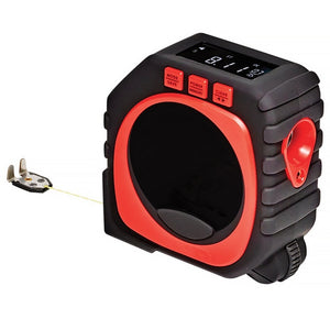 3 em 1 -  Fita Métrica Digital - Modo rolo, cabo e laser